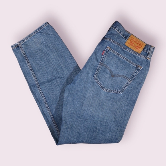 LEVI LEVIS 559 RELAXED STRAIGHT MEN'S JEANS SIZE 36 RED TAB Retro Style - Picture 1 of 7